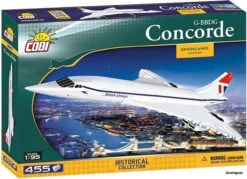 1917 Cobi Bouw Sets Concorde G-bbdg Abs 455-delig