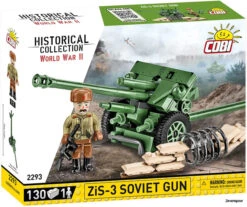Nieuwkomers 21 2293 Cobi Bouw Sets Historical Collection World War II 2293 ZIS-3 Soviet 2293