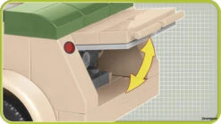 2402 Cobi Bouw Sets VW Kübelwagen Type 82 -Speelgoed Kortingen CO2402 4