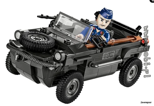 2403 Cobi Bouw Sets VW Typ 166 Schwimmwagen 3 2403 Cobi Bouw Sets VW Typ 166 Schwimmwagen - Afbeelding 3