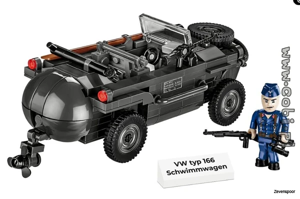 2403 Cobi Bouw Sets VW Typ 166 Schwimmwagen 4 2403 Cobi Bouw Sets VW Typ 166 Schwimmwagen - Afbeelding 4