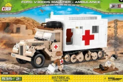 2518 Cobi Bouw Sets Ford V3000S Maultier Ambulance