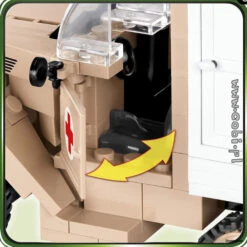 2518 Cobi Bouw Sets Ford V3000S Maultier Ambulance -Speelgoed Kortingen CO2518 4