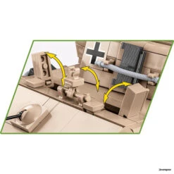 2566 Cobi Panther Ausf. G 10 2566 Cobi Panther Ausf. G -Speelgoed Kortingen CO2566 4