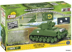 2705 Cobi Bouw Sets M4A3E8 Sherman -Speelgoed Kortingen CO2705 2