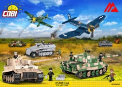 2705 Cobi Bouw Sets M4A3E8 Sherman -Speelgoed Kortingen CO2705 3