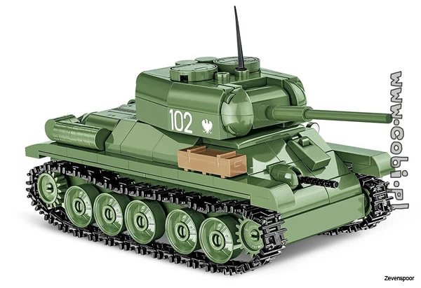 2716 Cobi WWII T-34-85 5 2716 Cobi WWII T-34-85 - Afbeelding 5