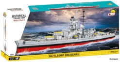 4835 Cobi WWII BATTLESHIP GNEISENAU