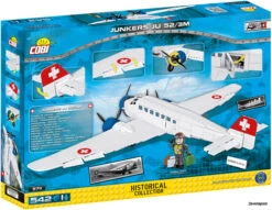 5711 Cobi Bouw Sets Junkers JU-52/3M G4E -Speelgoed Kortingen CO5711 2