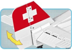 5711 Cobi Bouw Sets Junkers JU-52/3M G4E -Speelgoed Kortingen CO5711 6