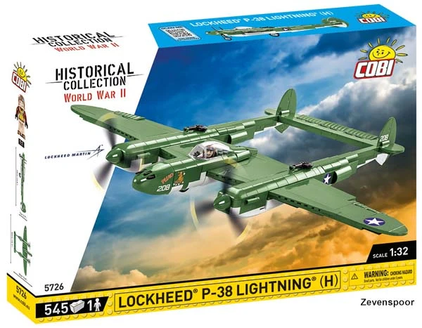 5726 Cobi Bouw Sets Lockheed P-38® (H) Lightning 1 5726 Cobi Bouw Sets Lockheed P-38® (H) Lightning