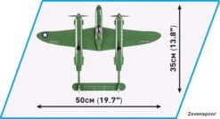 5726 Cobi Bouw Sets Lockheed P-38® (H) Lightning 10 5726 Cobi Bouw Sets Lockheed P-38® (H) Lightning -Speelgoed Kortingen CO5726 2