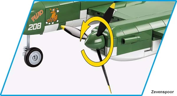 5726 Cobi Bouw Sets Lockheed P-38® (H) Lightning 6 5726 Cobi Bouw Sets Lockheed P-38® (H) Lightning - Afbeelding 6