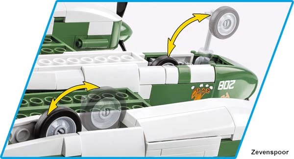 5726 Cobi Bouw Sets Lockheed P-38® (H) Lightning 8 5726 Cobi Bouw Sets Lockheed P-38® (H) Lightning - Afbeelding 8