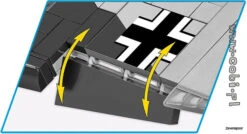 5727 Cobi WWII MESSERSCHMITT BF 109 E-2 -Speelgoed Kortingen CO5727 5