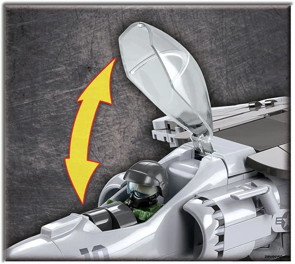 5809 Cobi Bouw Sets AV-8B Harrier II Plus 6 5809 Cobi Bouw Sets AV-8B Harrier II Plus - Afbeelding 6