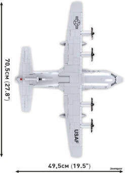 5839 Cobi Bouw Sets Lockheed C-130 Hercules -Speelgoed Kortingen CO5839 4