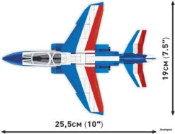 5841 Cobi Bouw Sets Armed Forces 5841 Alpha Jet Patrouille De France 5841 -Speelgoed Kortingen CO5841 5