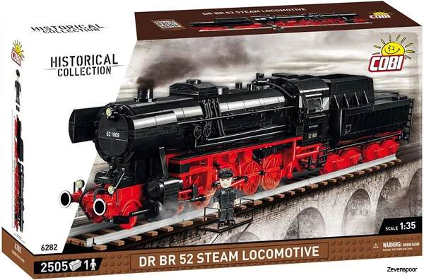 6282 Cobi Bouw Sets DRB Class 52 Steam Locomotive 2 6282 Cobi Bouw Sets DRB Class 52 Steam Locomotive - Afbeelding 2