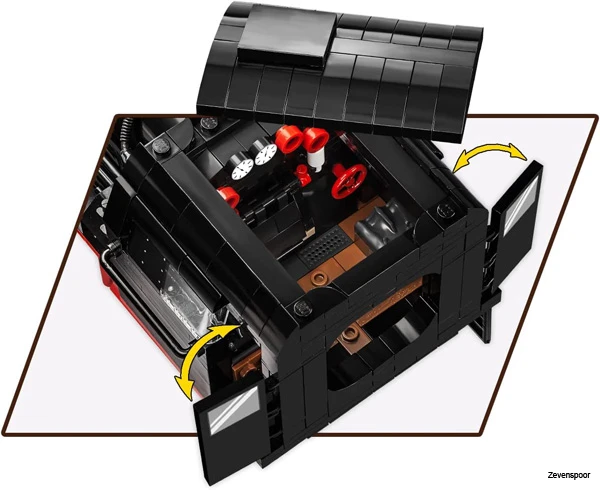 6282 Cobi Bouw Sets DRB Class 52 Steam Locomotive 7 6282 Cobi Bouw Sets DRB Class 52 Steam Locomotive - Afbeelding 7