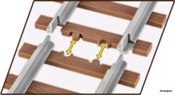 6282 Cobi Bouw Sets DRB Class 52 Steam Locomotive 16 6282 Cobi Bouw Sets DRB Class 52 Steam Locomotive -Speelgoed Kortingen CO6282 7