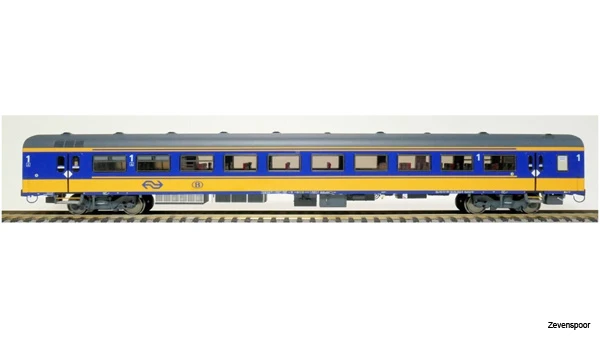 11029 Exact-Train NS ICRm Stam 2 (Amsterdam-Brussel) HSL Rijtuig Apmz10 (geel/blauw)