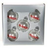 12448 Marklin Kerstbal Zilver Set 5