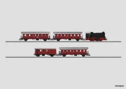 26577 Marklin Stoptrein Van De Deutsche Bundesbahn (DB), Bestaand Uit De Diesellocomotief Serie V 36.2