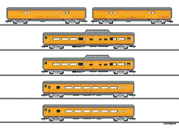 43617 Marklin Personenwagen-Set, 6 Wagen, U 2 43617 Marklin Personenwagen-Set, 6 Wagen, U - Afbeelding 2