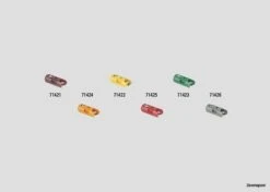 71423 Marklin Muffe Grün (Inh.10 Stück)