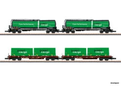 82533 Marklin Güterwagen-Set Green Cargo