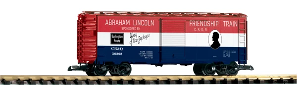 38885 Piko G-Geschlossener Güterwagen CB&Q Friendship Train 1 38885 Piko G-Geschlossener Güterwagen CB&Q Friendship Train