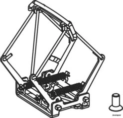 46255 Piko N-Stromabnehmer HISE7 BR E18 Rot