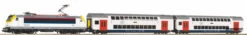 59108 Piko PSCwlan S-Set Rh E 186 + 2 Dostos 2. Kl. SNCB A-Gleis & B VI