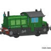 72015 Roco Diesellok Sik Grün DC-Snd.